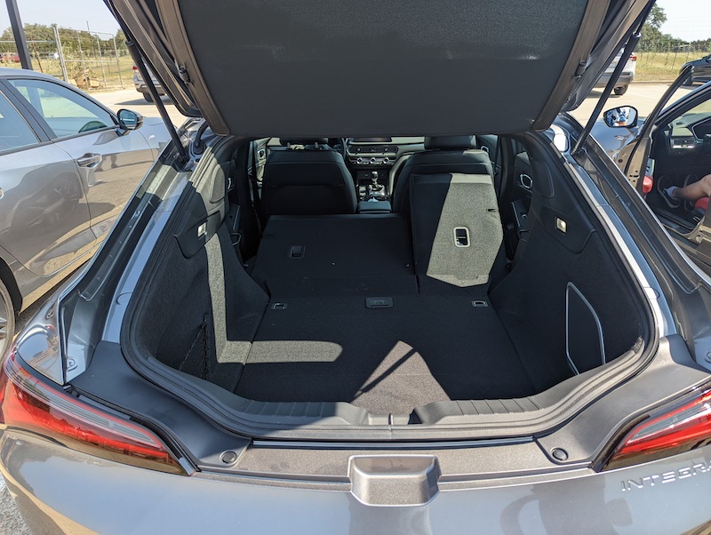 The 2023 Acura Integra Has A Lot To Love 10 2023 Acura Integra Cargo Space. Photo: Annika Carter