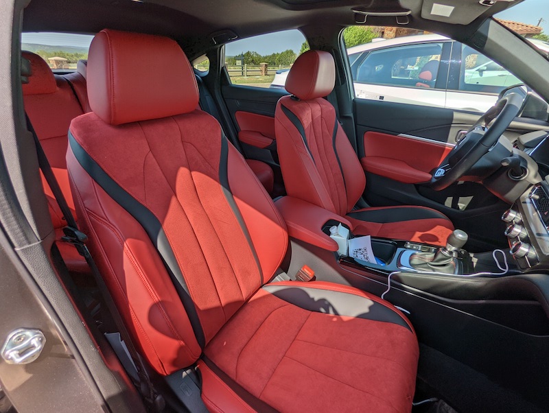 The 2023 Acura Integra Has A Lot To Love 7 2023 Acura Integra Front Seat. Photo: Annika Carter