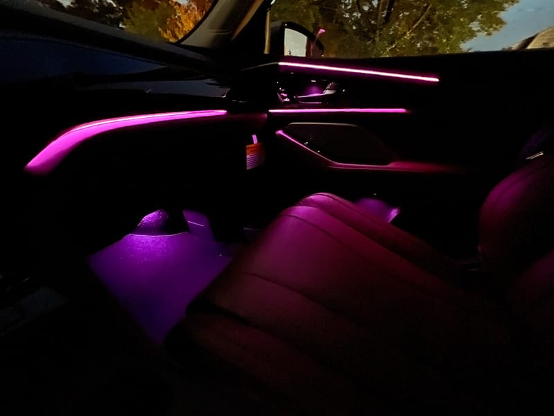 Ambient Light Isn't Just Colorful Function; It Will Turn Your Car Into A Cool Club 10 2024 Acura Mdx