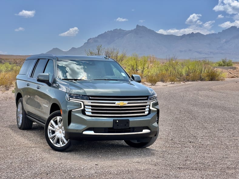 Is Your Full Size SUV Road Trip Ready? What We Learned in the 2024 Chevrolet Suburban 11 2024 Chevrolet Suburban High Country Exterior Full Size Suv Road Trip