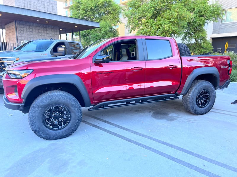These are the Best Pickup Trucks Under $40,000 4 35-Inch Tires, Wider Fender Flares And The Spare In The Bed Are All Hallmarks Of The 2024 Chevrolet Colorado Zr2 Bison. Photo: Allison Bell