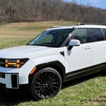 The 10 Best Things In the Boxy, Modern 2024 Hyundai Santa Fe 6 A Side View Of The Hyundai Santa Fe