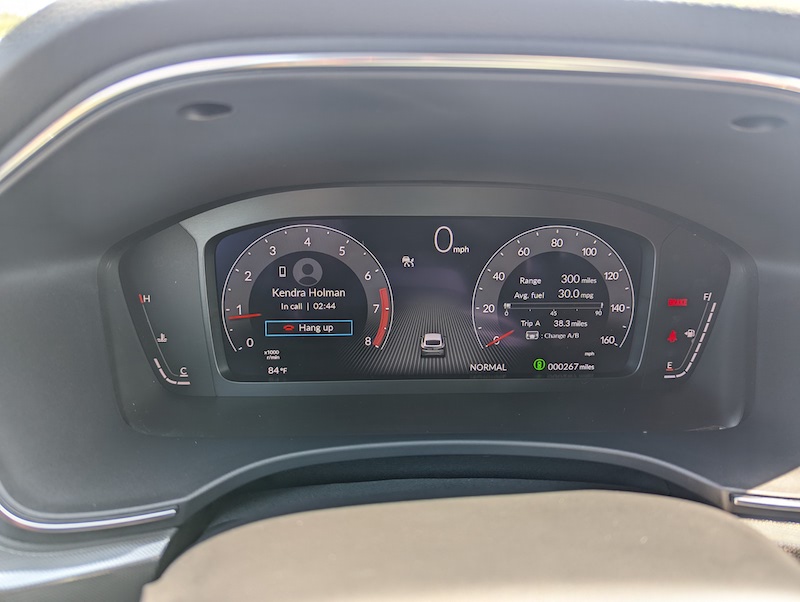 The 2023 Acura Integra Has A Lot To Love 8 Acura Integra Instrument Cluster. Photo: Annika Carter