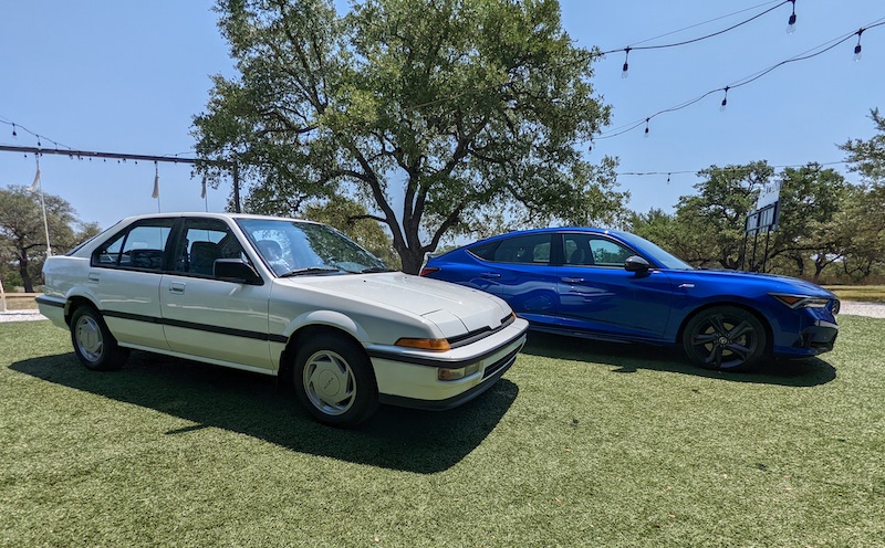 The 2023 Acura Integra Has A Lot To Love 3 Acura Integra, Past And Present. Photo: Annika Carter