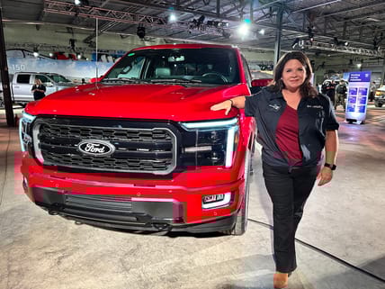 The 2024 Ford F-150 Pickup Truck Got a Makeover — and a Bevy of New Benefits 8 Alana Strager, Chief Engineer. Photo: Liv Leigh