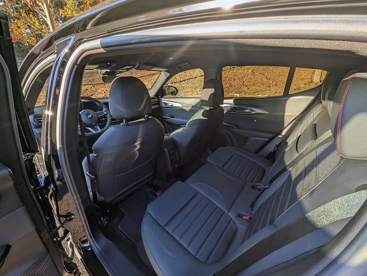 Dodge Hornet GT: Tuned Into Value 4 Back Seat Of The Dodge Hornet