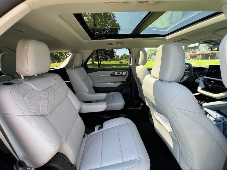 2025 Ford Explorer First Drive: This Empowering Family SUV Was Re-Styled for the Digital Age. Here's What You Need to See 7 Center Row Seats Are Comfortable In The 2025 Ford Explorer