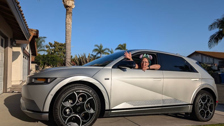 What It's like to Drive the First-Ever Disney-Themed Car: Hyundai Ioniq 5 Disney100 Platinum Edition 2 Hyundai Ioniq 5 Disney100