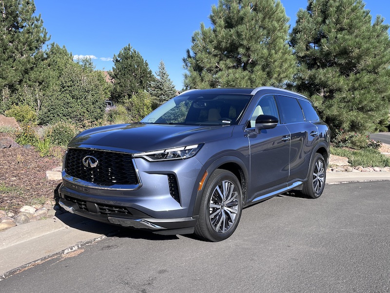 7 Wonderful 7 Passenger Luxury SUVS, At Home, at School - Or Neiman Marcus 6 The 2022 Infiniti Qx60. Photo: Sara Lacey