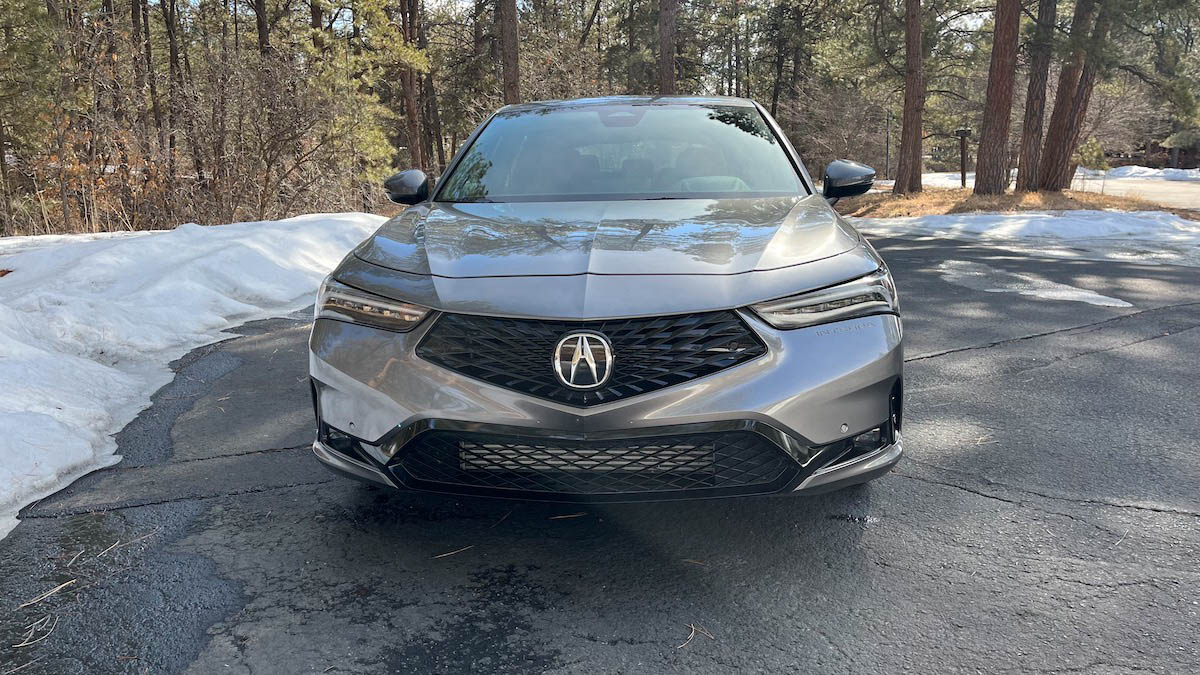 2023 Acura Integra A-Spec Review - A Fabulous Nod to its Younger Self 3 A Girls Guide To Cars | 2023 Acura Integra A-Spec Review - A Fabulous Nod To Its Younger Self - He Front End Of The Acure Integra A Spec