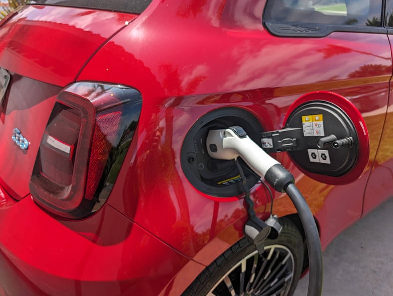 Fiat 500e: Small Car, Big Personality, Zero Emissions 7 I Charged It At Home On Level 2 But It Can Fast Charge To 80 Percent In About 30 Minutes Photo Liv Leigh