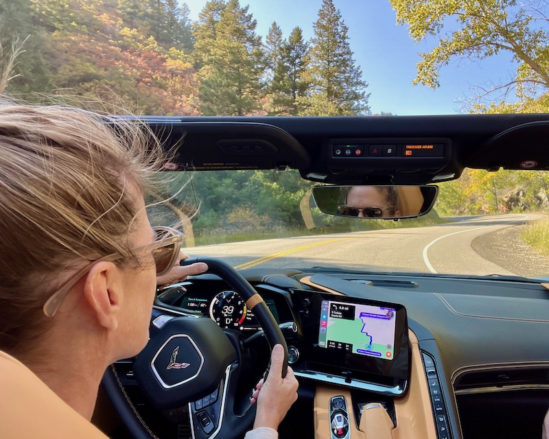 7 Sexy Sports Cars to Fulfill Your Need for Speed 7 Driving On Some Twisty Roads In The 2023 Chevrolet Corvette Stingray. Photo: Rich Lacey