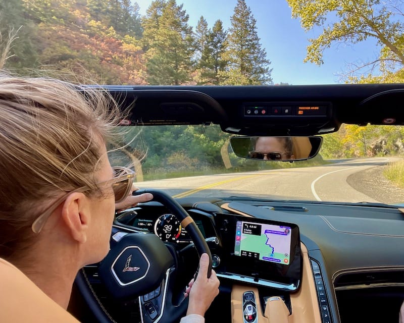 7 Sexy Sports Cars That Will Make You want to Drive 9 Driving On Some Twisty Roads In The 2023 Chevrolet Corvette Stingray. Photo: Rich Lacey