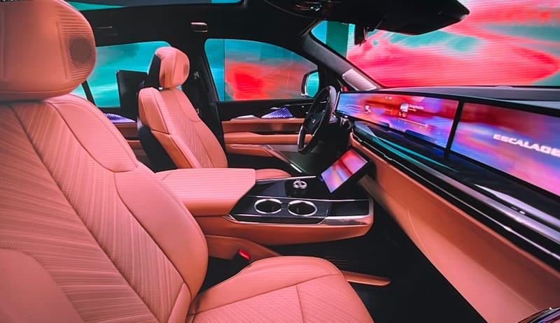 Why We're So Excited to Drive the Cadillac Escalade IQ... It'll Be Worth the Wait 9 Interior Of The 2025 Cadillac Escalade Iq