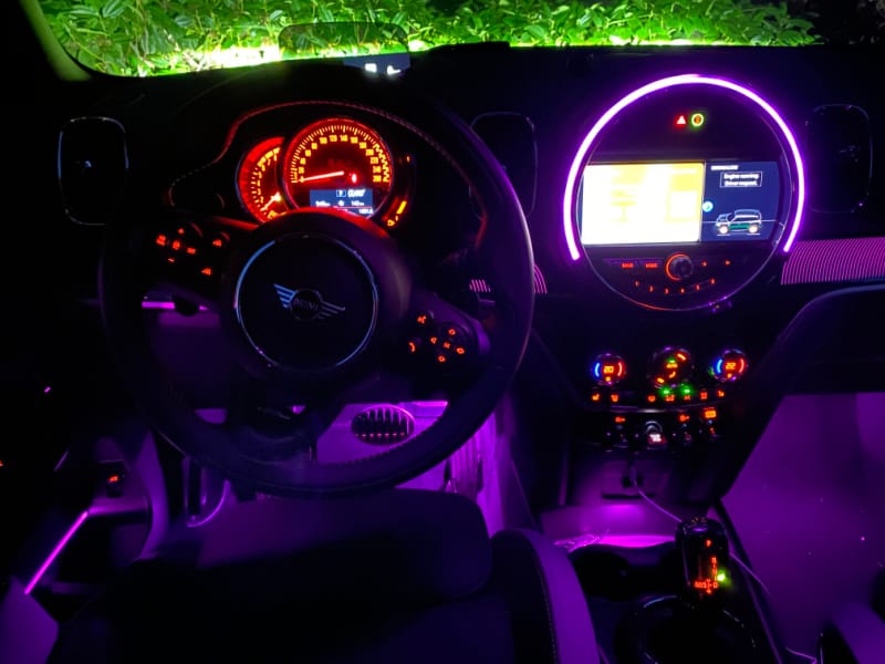Ambient Light Isn't Just Colorful Function; It Will Turn Your Car Into A Cool Club 6 Interior Mini