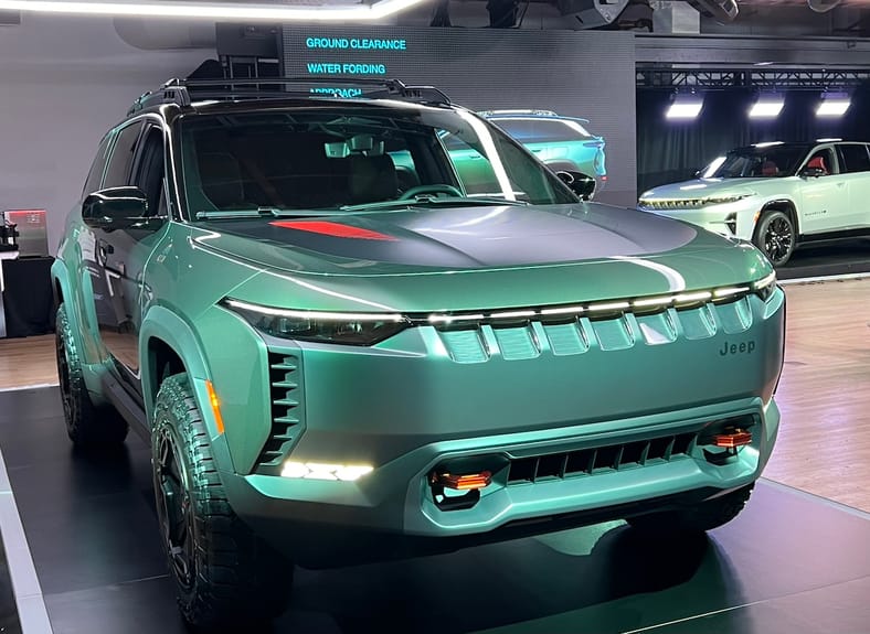 Jeep Has Some Powerful Goodies In Store: Meet the Jeep Wagoneer S and Wagoneer Trailhawk 13 Jeep Wagoneer Trailhawk Front End