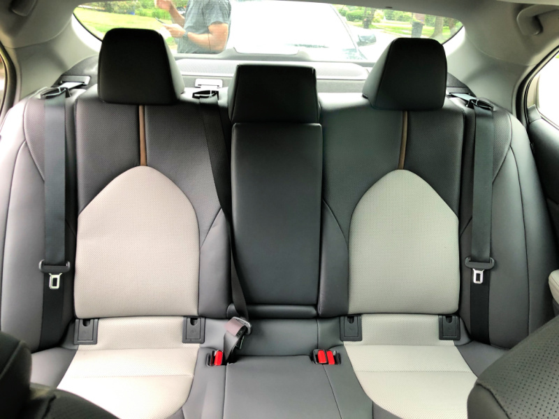 USED 2020 Toyota Camry XLE Hybrid: Safe, Fun and Cost-efficient 4-door Sedan 8 The 2020 Toyota Camry Hybrid Xle Is A Safe, Fun-To-Drive, Cost-Efficient Hybrid 4-Door Sedan For Small Families And Everyone In Between. Easy To Reach Latch System