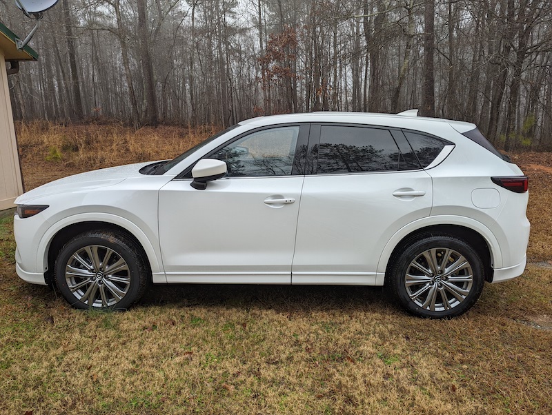 Mazda Cx-5 Side View. Photo: Annika Carter