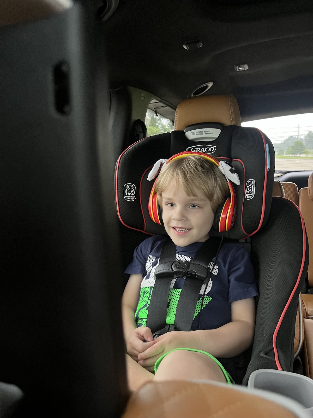 The Chrysler Pacifica Plug-In Hybrid Electric Minivan: This Ain’t Your Mama’s Minivan 6 Our Little Guy Gets A Front Row Seat In The Pacifica