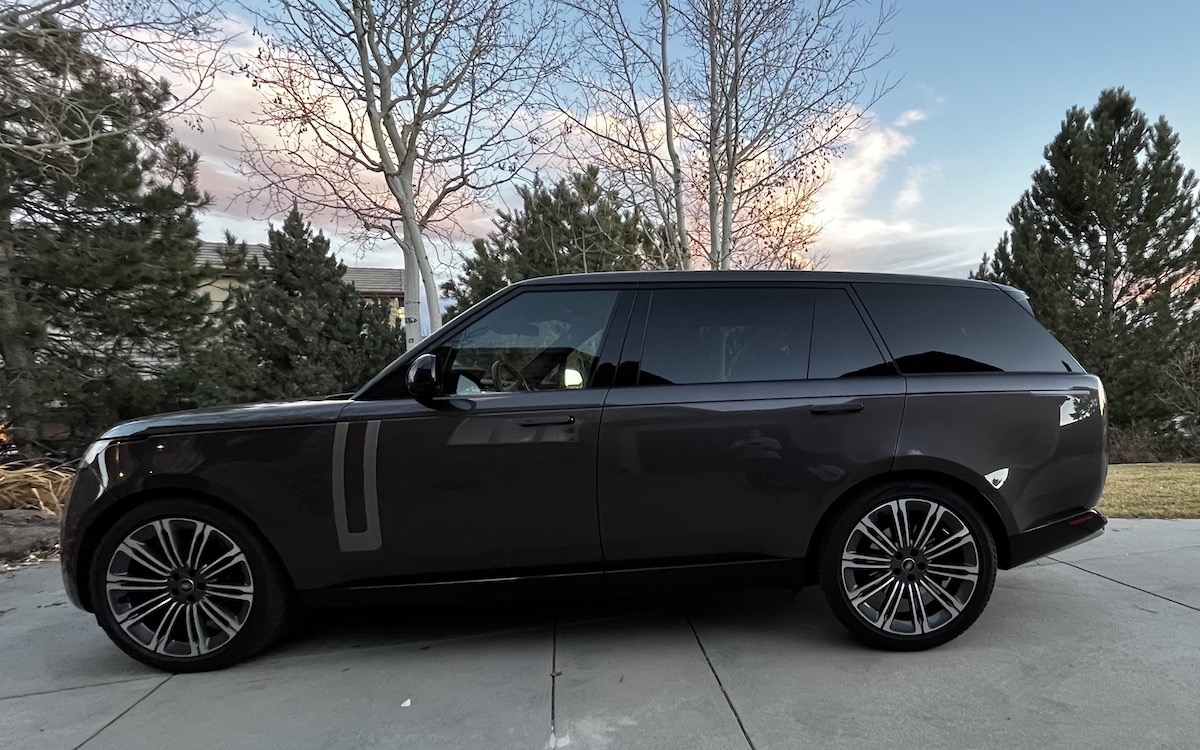 7 Wonderful 7 Passenger Luxury SUVS, At Home, at School - Or Neiman Marcus 10 Range Rover Side Angle