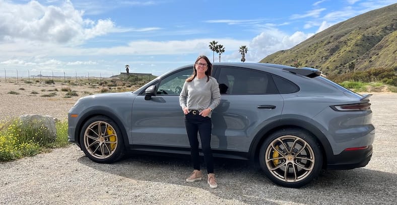 7 Sexy Sports Cars That Will Make You want to Drive 20 Sara Lacey And The Porsche Cayenne. Photo: Nelson Ireson