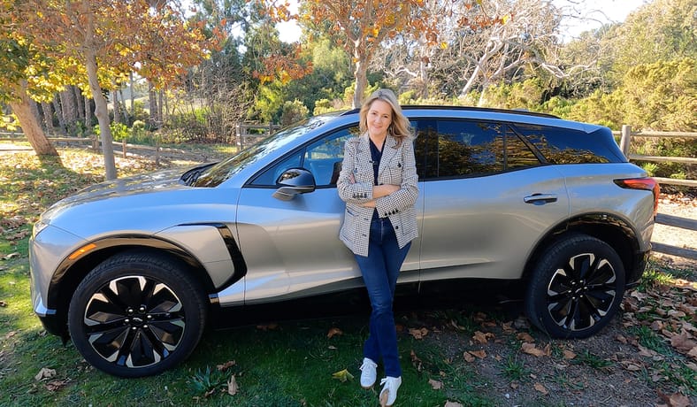 Chevy Equinox EV vs. Chevy Blazer EV: How to Tell Which Electric Car Is Right For You 13 Scotty Reiss With The 2025 Chevrolet Blazer Ev