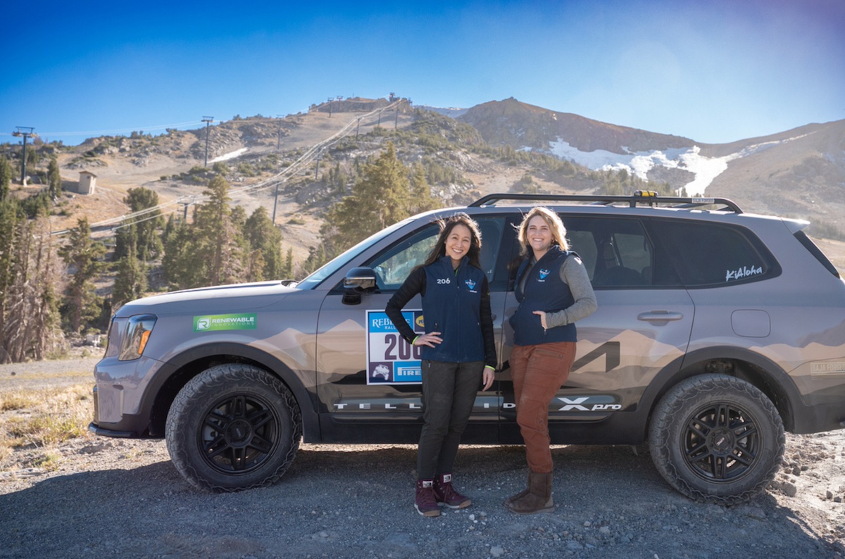 You Can Do Hard Things, and the Kia Telluride Team Proved it at the 2023 Rebelle Rally 6 Susie Saxten And Verena Mei Are Kialoha. Photo: Rebelle Rally