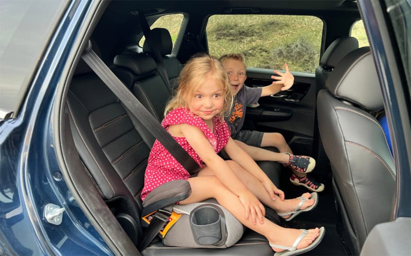 Protect Your Most Precious Cargo (Your Kids) With These Child Car Seat Safety Tips 5 Thanks To Big, Easily Accessible Latches, Installing These Crazy Kids_ Boosters Was Crazy Easy. Photo By Allison Bell