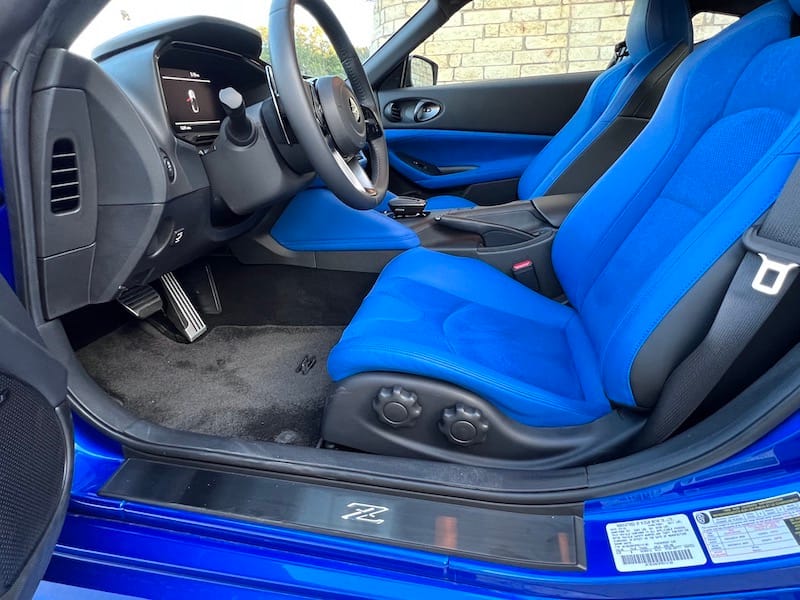 7 Sexy Sports Cars That Will Make You want to Drive 17 The Nissan Z'S Interior With Partially Manual Seat Settings