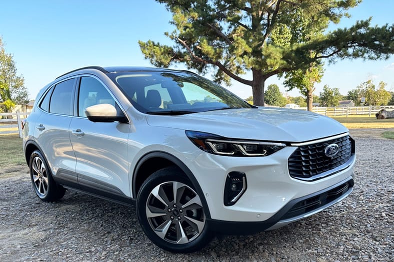 These Are The Best Plug-in Hybrid SUVs Under $44,000 8 The 2023 Ford Escape Platinum Awd Has A Simple Exterior. Photo Erica Mueller