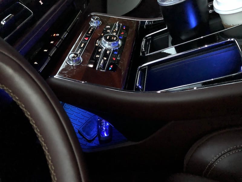 Ambient Light Isn't Just Colorful Function; It Will Turn Your Car Into A Cool Club 5 Lincoln Aviator Luxury 3 Row Suv