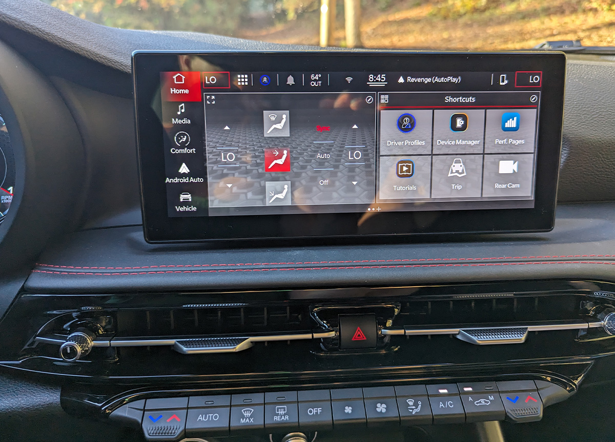 Dodge Hornet GT: Tuned Into Value 7 The Dodge Hornet Multimedia System Is Convenient.