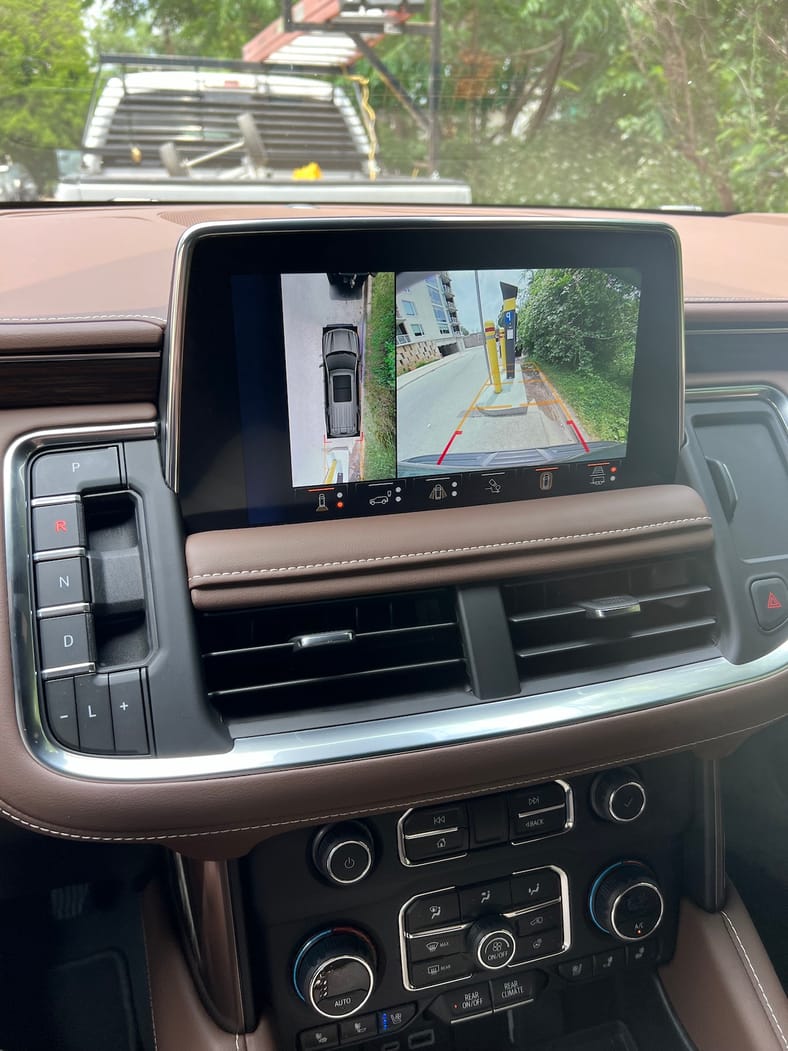 13 Reasons the 2024 Chevrolet Suburban Is a Family Favorite - And 5 Caveats to Consider 8 The Forward, Rear And Side Cameras Are Priceless For Parking The Chevrolet Suburban