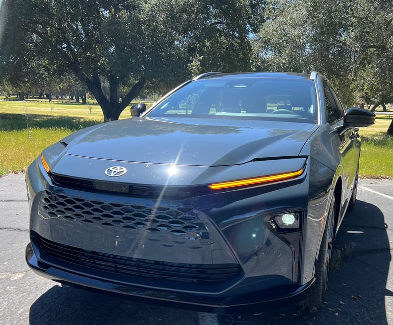 Shhh... the 2025 Toyota Crown Signia Delivers Low-Key Luxury Without the Flash 14 The Front End Of The 2025 Toyota Crown Signia