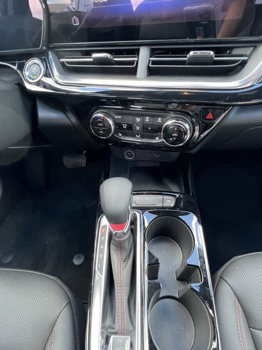 2024 Chevrolet Trax: This Could Possibly Be Your Ideal First (or Last) Car 4 The Gear Selector And Center Console In The 2024 Chevy Trax