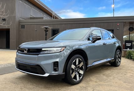 2024 Honda Prologue First Drive: The Run Up to Honda's All-Electric Future 9 The Honda Prologue'S Front End Features A Crisp New Look