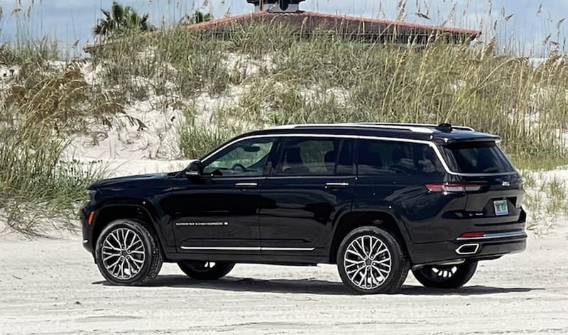 The Ultimate Car Seat Challenge: Which 3-Row SUVs Fit Child Car Seats the Best? 10 The Jeep Grand Cherokee L, Which Has A Third Row. Photo_ Scotty Reiss