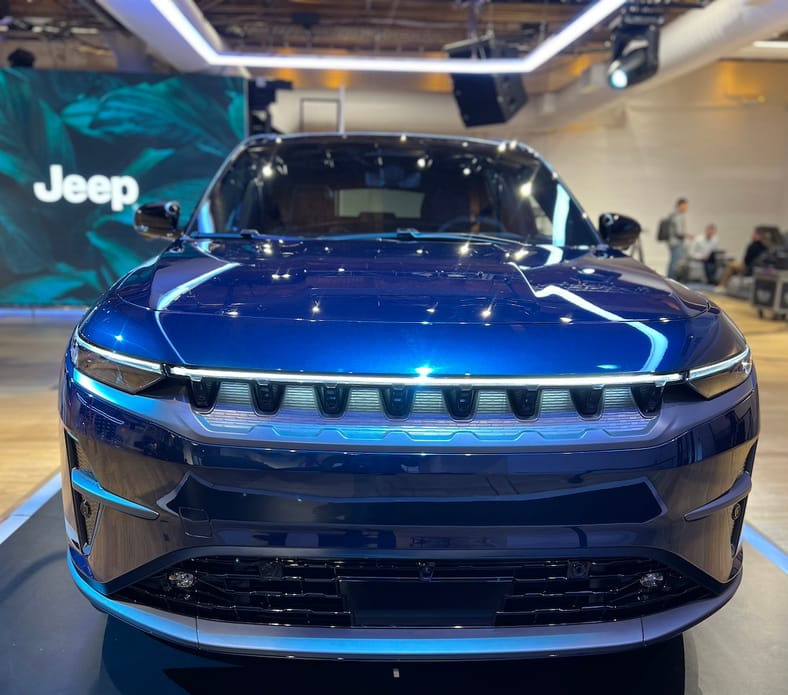 Jeep Has Some Powerful Goodies In Store: Meet the Jeep Wagoneer S and Wagoneer Trailhawk 3 The Jeep Wagoneer S Front End Is Defined By The Light Bar And Lighted Sarge Grille