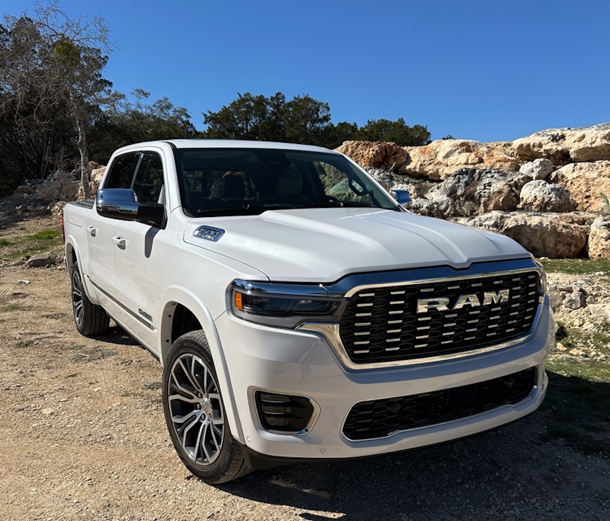 2025 Ram 1500 First Drive: There's a Hurricane Under the Hood! 6 The New Wider Front Grille In The 2025 Ram 1500
