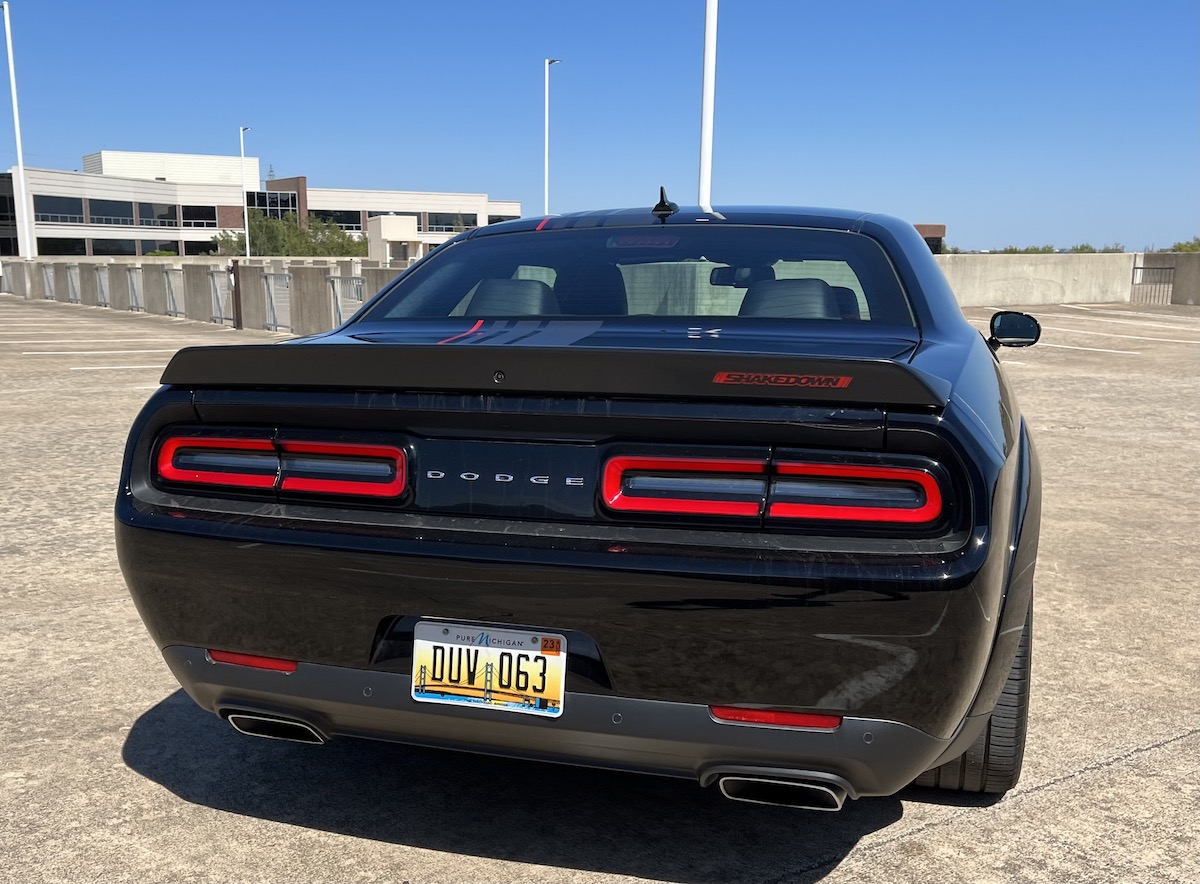 The Last of the Great American Muscle Cars: Dodge Challenger Shakedown Edition 7 The Rear End Of The Dodge Challenger Shakedown Edition