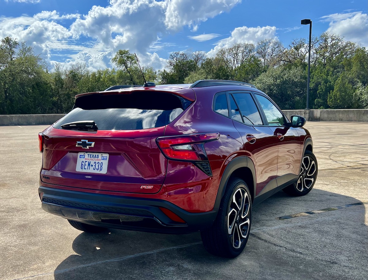 2024 Chevrolet Trax: This Could Possibly Be Your Ideal First (or Last) Car 7 The Rear Of The 2024 Chevy Trax