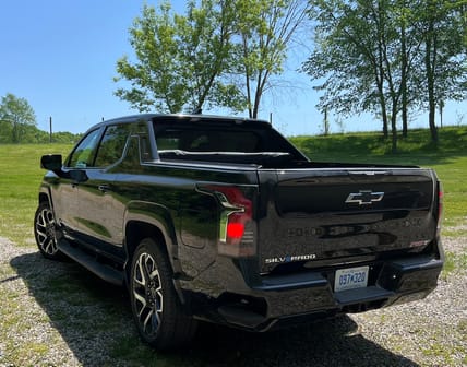 This is the Craziest Pickup Truck Feature - And We LOVE It: Chevrolet Silverado EV Midgate 3 The Rear Of The Chevrolet Silverado Ev