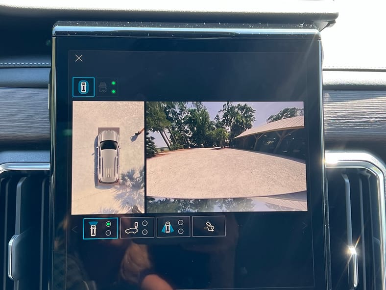 2024 GMC Acadia First Drive: This Redesigned 3-Row SUV Gets It Right, With One (Possible) Exception 6 The Rear View Camera And Surround View Monitor In The 2024 Gmc Acadia