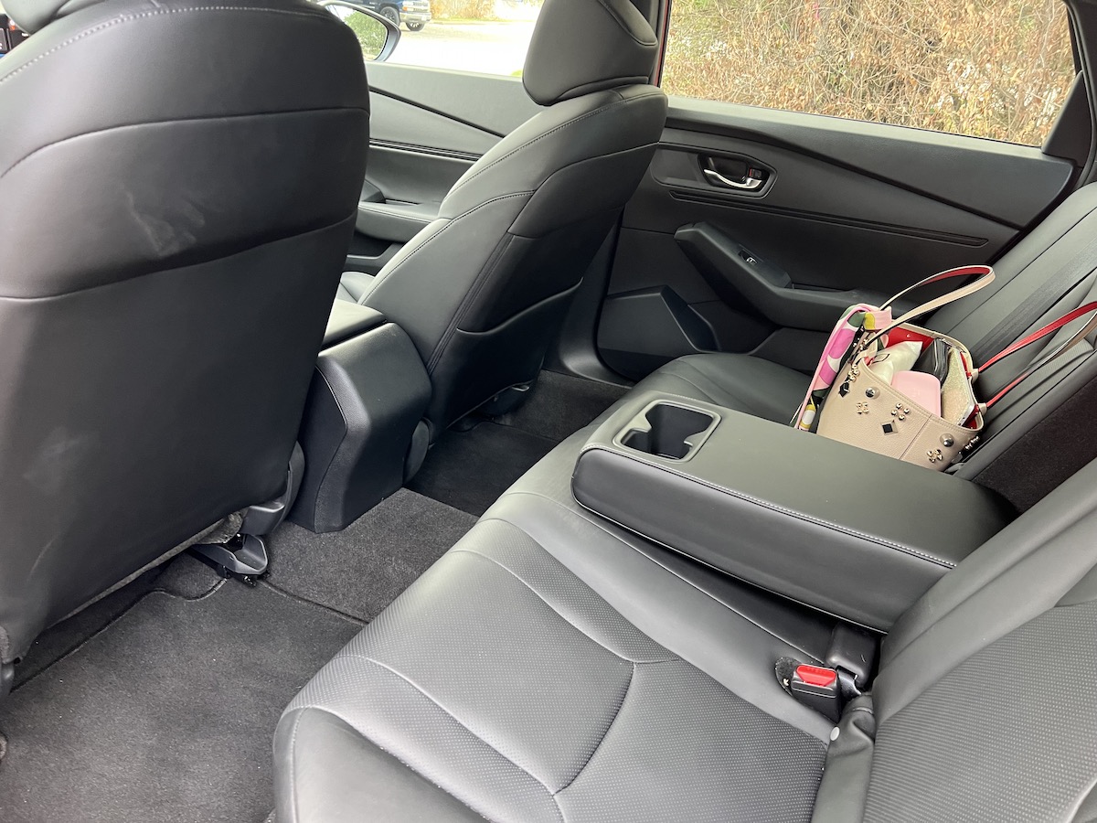 2023 Honda Accord Hybrid Sport Review: Why This Sedan is So Popular 8 The Roomy Rear Seat In The 2023 Honda Accord Hybrid Sport