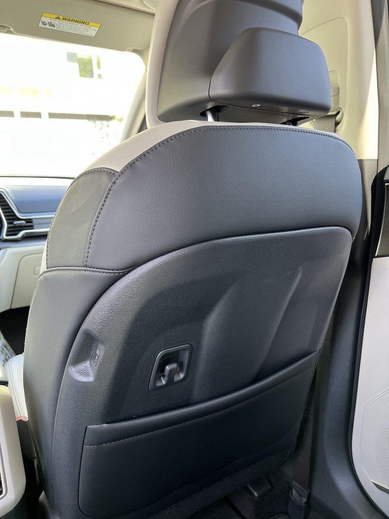 The 2023 Kia Sportage Hybrid and X Models: Premium, Capable SUVs That Will Rock Your World 6 The Seatbacks In The 2023 Kia Sportage Carry A Lot Of Features For Passengers