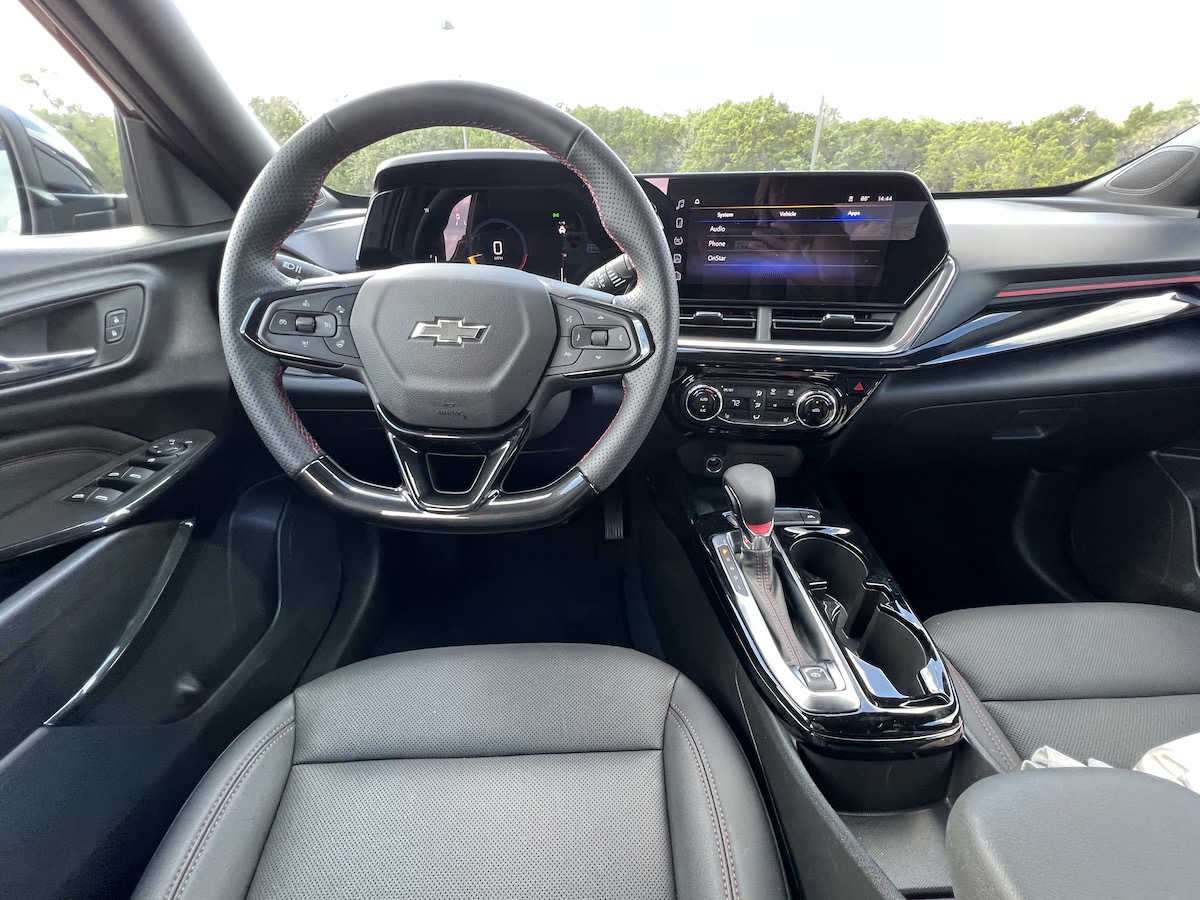 2024 Chevrolet Trax: This Could Possibly Be Your Ideal First (or Last) Car 3 The View From The Drivers Seat In The 2024 Chevy Trax