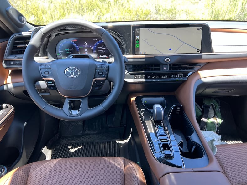 Shhh... the 2025 Toyota Crown Signia Delivers Low-Key Luxury Without the Flash 5 The View From The Driver'S Seat In The 2025 Toyota Crown Signia