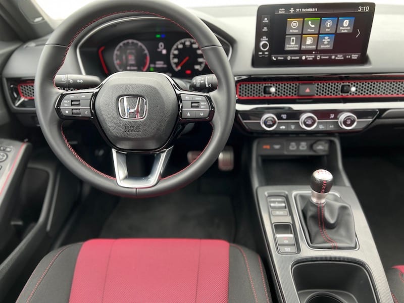 12 Affordable Manual Transmission Cars, and 3 Splurges, To Fuel Your Stick Shift Dreams 9 The View From The Driver'S Seat In The Honda Civic Si