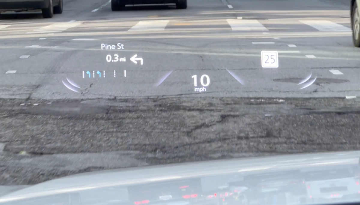 The Future of Driving: 10 Technologies You Need in Your Next New Car 7 Head Up Display In The Mazda Cx-90