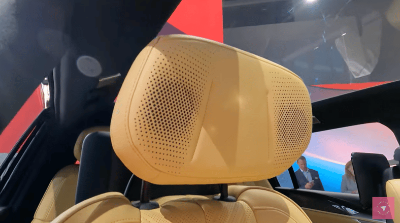 Why We're So Excited to Drive the Cadillac Escalade IQ... It'll Be Worth the Wait 7 Headrests Have Speakers Embedded In The Cadillac Escalade Iq